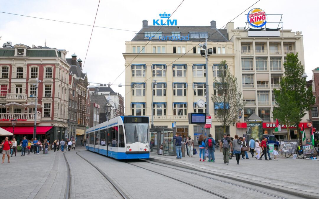 A animada Leidseplein