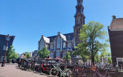 The old churches of Amsterdam